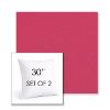 Picture of Canvas Hot Pink | Set of 2 | Sunbrella 30" Square Outdoor Throw Pillows with Premium Inserts