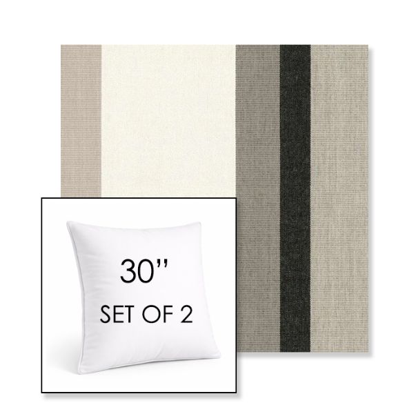 Picture of Canyon Tenaya | Set of 2 | Sunbrella 30" Square Outdoor Throw Pillows with Premium Inserts