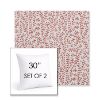 Picture of Eberly Clay | Set of 2 | Sunbrella 30" Square Outdoor Throw Pillows with Premium Inserts
