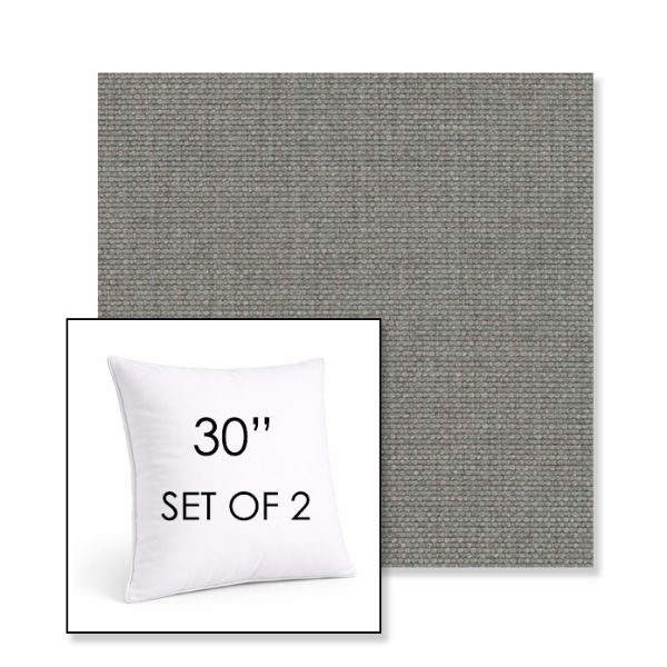 Picture of Shelter Surf | Set of 2 | Sunbrella 30" Square Outdoor Throw Pillows with Premium Inserts
