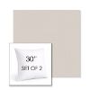 Picture of Shelter White | Set of 2 | Sunbrella 30" Square Outdoor Throw Pillows with Premium Inserts