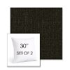 Picture of Slow Grizzly | Set of 2 | Sunbrella 30" Square Outdoor Throw Pillows with Premium Inserts