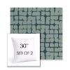 Picture of Toggle Splash | Set of 2 | Sunbrella 30" Square Outdoor Throw Pillows with Premium Inserts
