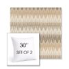 Picture of Valley Dune | Set of 2 | Sunbrella 30" Square Outdoor Throw Pillows with Premium Inserts