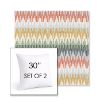 Picture of Valley Sedona | Set of 2 | Sunbrella 30" Square Outdoor Throw Pillows with Premium Inserts