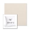 Picture of Ritsy Pearl | Set of 2 | Sunbrella 16" Square Outdoor Throw Pillows with Premium Inserts