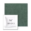 Picture of Ritsy Rosemary | Set of 2 | Sunbrella 16" Square Outdoor Throw Pillows with Premium Inserts