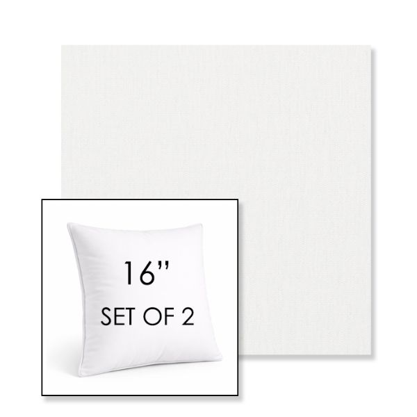 Picture of Ritsy Salt | Set of 2 | Sunbrella 16" Square Outdoor Throw Pillows with Premium Inserts