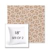 Picture of Mia Peach | Set of 2 | Sunbrella 18" Square Outdoor Throw Pillows with Premium Inserts
