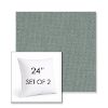 Picture of Ritsy Spa | Set of 2 | Sunbrella 24" Square Outdoor Throw Pillows with Premium Inserts