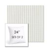 Picture of Tap Pear | Set of 2 | Sunbrella 24" Square Outdoor Throw Pillows with Premium Inserts