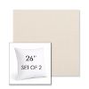 Picture of Ritsy Pearl | Set of 2 | Sunbrella 26" Square Outdoor Throw Pillows with Premium Inserts