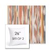 Picture of Transformation Canyon | Set of 2 | Sunbrella 26" Square Outdoor Throw Pillows with Premium Inserts