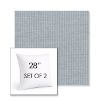 Picture of Replay Mist | Set of 2 | Sunbrella 28" Square Outdoor Throw Pillows with Premium Inserts