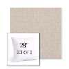 Picture of Ritsy Sand | Set of 2 | Sunbrella 28" Square Outdoor Throw Pillows with Premium Inserts