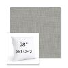 Picture of Willa Celery | Set of 2 | Sunbrella 28" Square Outdoor Throw Pillows with Premium Inserts