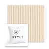 Picture of William Dijon | Set of 2 | Sunbrella 28" Square Outdoor Throw Pillows with Premium Inserts