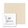Picture of William Dijon | Set of 2 | Sunbrella 30" Square Outdoor Throw Pillows with Premium Inserts
