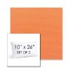 Picture of Canvas Tangerine | Set of 2 | 10" X 26" Sunbrella Outdoor Throw Pillows with Premium Inserts