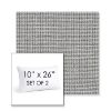 Picture of Kudos Newsprint | Set of 2 | 10" X 26" Sunbrella Outdoor Throw Pillows with Premium Inserts