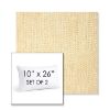 Picture of Margo Parchment | Set of 2 | 10" X 26" Sunbrella Outdoor Throw Pillows with Premium Inserts