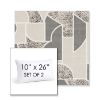 Picture of Territory Tin | Set of 2 | 10" X 26" Sunbrella Outdoor Throw Pillows with Premium Inserts