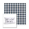 Picture of Above Denim | Set of 2 | 10" X 24" Sunbrella Outdoor Throw Pillows with Premium Inserts