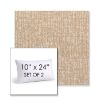 Picture of Abstraction Camel | Set of 2 | 10" X 24" Sunbrella Outdoor Throw Pillows with Premium Inserts