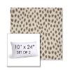 Picture of Agra Pebble | Set of 2 | 10" X 24" Sunbrella Outdoor Throw Pillows with Premium Inserts