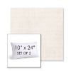 Picture of Ambrose Linen | Set of 2 | 10" X 24" Sunbrella Outdoor Throw Pillows with Premium Inserts
