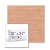 Picture of Ambrose Terracotta | Set of 2 | 10" X 24" Sunbrella Outdoor Throw Pillows with Premium Inserts