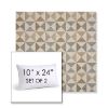 Picture of Array Dune | Set of 2 | 10" X 24" Sunbrella Outdoor Throw Pillows with Premium Inserts