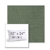Picture of Bliss Aloe | Set of 2 | 10" X 24" Sunbrella Outdoor Throw Pillows with Premium Inserts