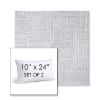 Picture of Boro Elegance | Set of 2 | 10" X 24" Sunbrella Outdoor Throw Pillows with Premium Inserts