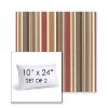 Picture of Brannon Redwood | Set of 2 | 10" X 24" Sunbrella Outdoor Throw Pillows with Premium Inserts
