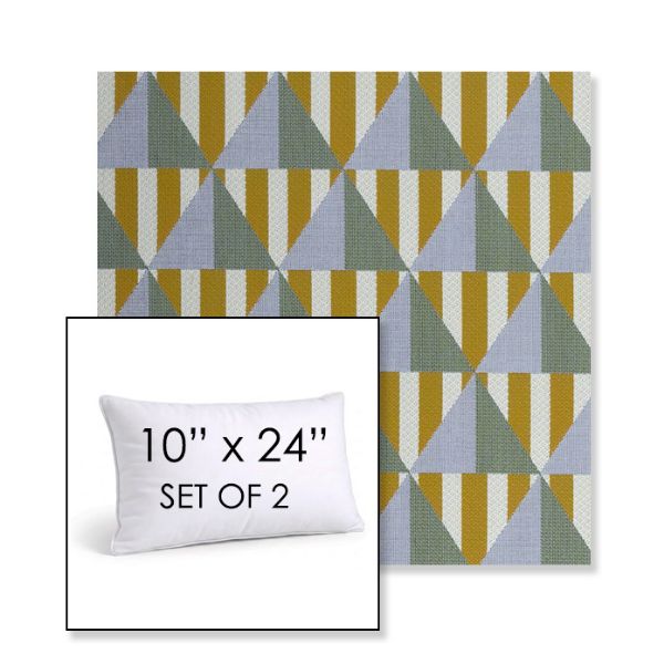 Picture of Buoy Key West | Set of 2 | 10" X 24" Sunbrella Outdoor Throw Pillows with Premium Inserts