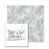 Picture of Calm Laurel | Set of 2 | 10" X 24" Sunbrella Outdoor Throw Pillows with Premium Inserts