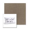 Picture of Canvas Taupe | Set of 2 | 10" X 24" Sunbrella Outdoor Throw Pillows with Premium Inserts