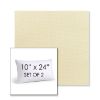 Picture of Canvas Vellum | Set of 2 | 10" X 24" Sunbrella Outdoor Throw Pillows with Premium Inserts