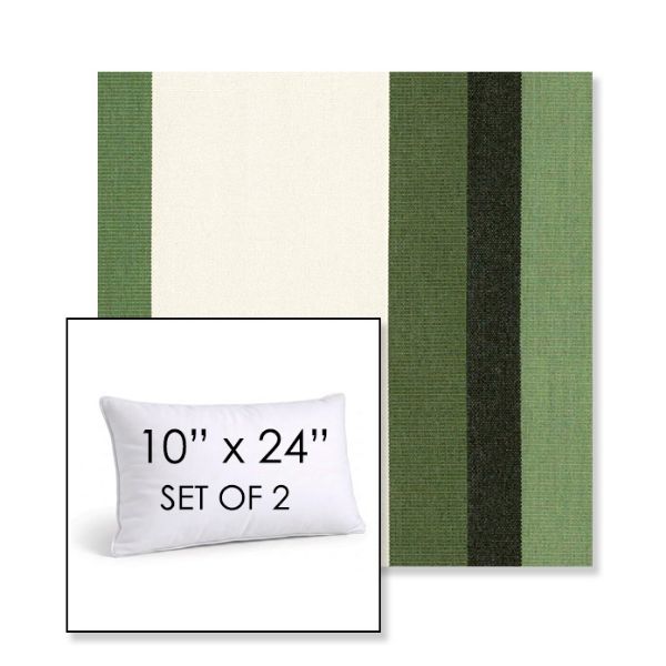 Picture of Canyon Colca | Set of 2 | 10" X 24" Sunbrella Outdoor Throw Pillows with Premium Inserts