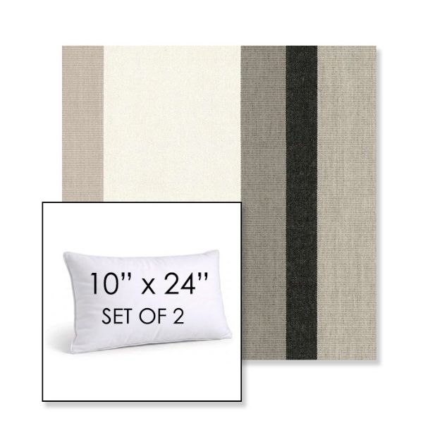 Picture of Canyon Tenaya | Set of 2 | 10" X 24" Sunbrella Outdoor Throw Pillows with Premium Inserts