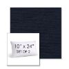 Picture of Charmer Indigo | Set of 2 | 10" X 24" Sunbrella Outdoor Throw Pillows with Premium Inserts