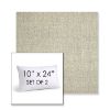 Picture of Chartres Pebble | Set of 2 | 10" X 24" Sunbrella Outdoor Throw Pillows with Premium Inserts