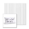 Picture of Compose Linen | Set of 2 | 10" X 24" Sunbrella Outdoor Throw Pillows with Premium Inserts