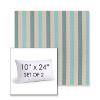 Picture of Costa Clearwater | Set of 2 | 10" X 24" Sunbrella Outdoor Throw Pillows with Premium Inserts