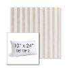 Picture of Costa Driftwood | Set of 2 | 10" X 24" Sunbrella Outdoor Throw Pillows with Premium Inserts