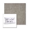 Picture of Crush Ash | Set of 2 | 10" X 24" Sunbrella Outdoor Throw Pillows with Premium Inserts