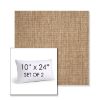 Picture of Crush Camel | Set of 2 | 10" X 24" Sunbrella Outdoor Throw Pillows with Premium Inserts