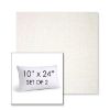 Picture of Crush Snow | Set of 2 | 10" X 24" Sunbrella Outdoor Throw Pillows with Premium Inserts