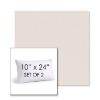 Picture of Dither Snow | Set of 2 | 10" X 24" Sunbrella Outdoor Throw Pillows with Premium Inserts